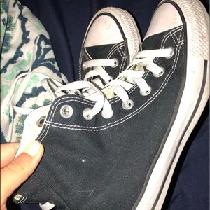 Black Hightop Converse
